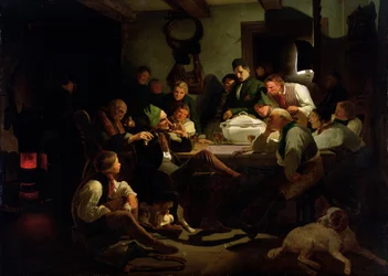 Münchhausen erzählt seine Jagdgeschichten, 1842